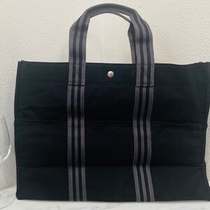 Hermes Toile Fourre Tout (Tote) GM